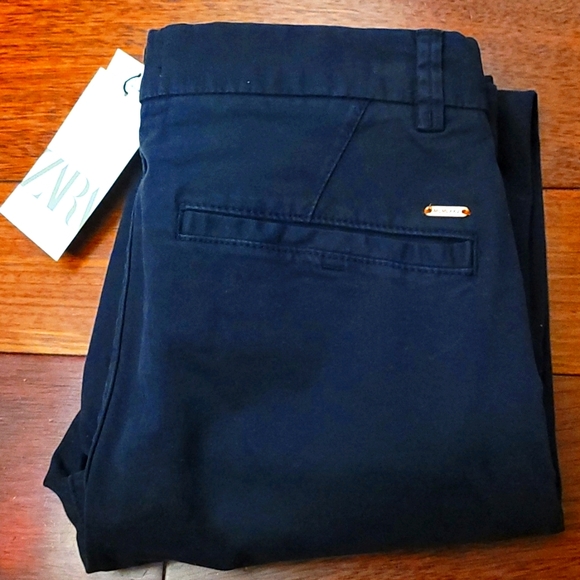 NWT Zara Slim fit Chino pants in KIDS size 13/14 - Picture 2 of 11
